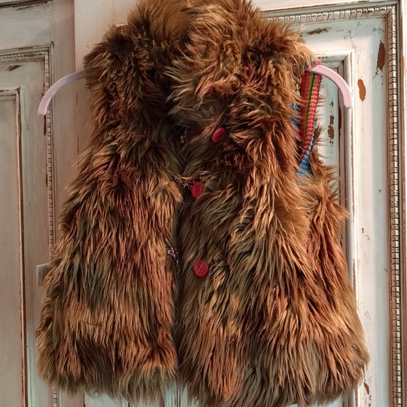 Oilily European Boutique Reversible girls vest 6T - Picture 6 of 8